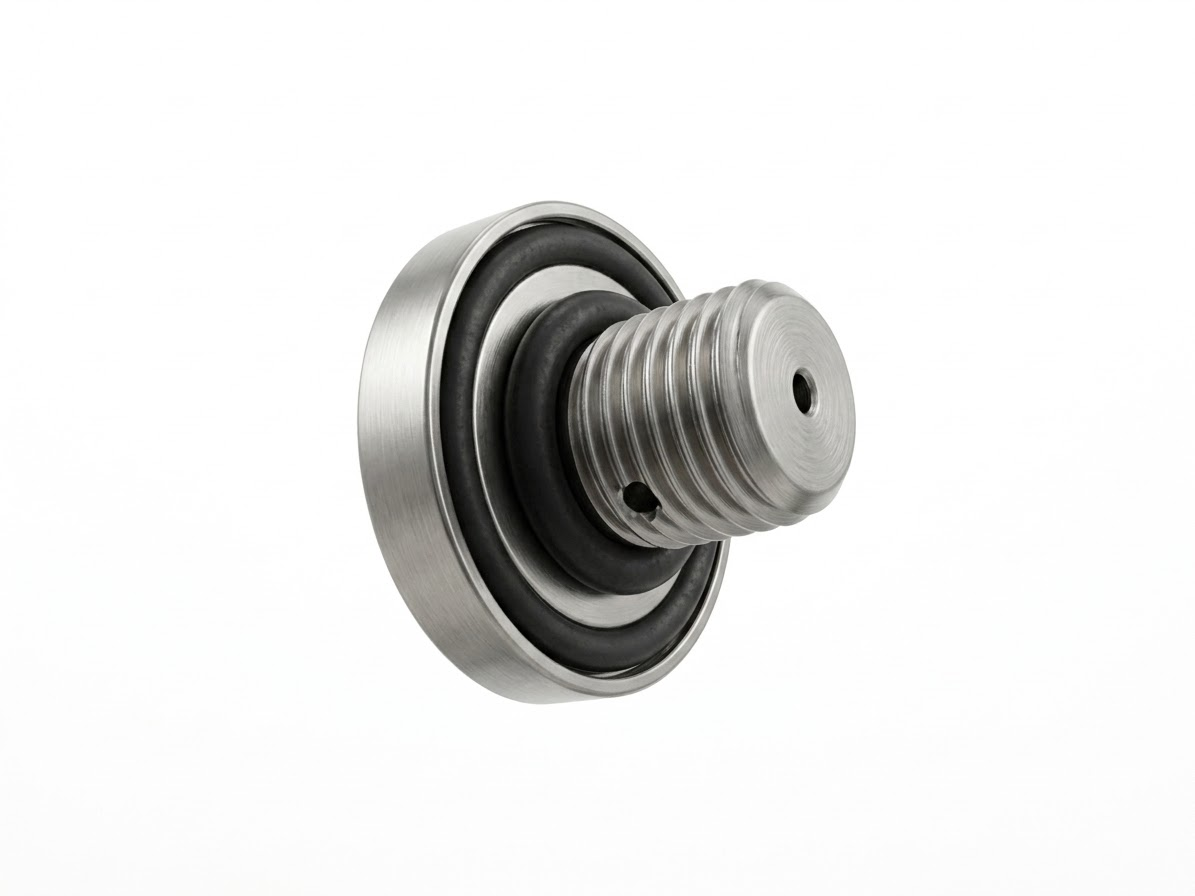 Dual Seal Vent Plug Titanium LBO (P/N 00669-002LBO) - Image 2